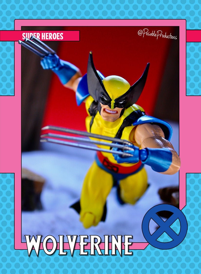 Series 2: X-Men 1992 Action Figure Trading Cards