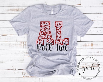 Alabama T-Shirt, Womens Alabama T-Shirt, Roll Tide Tee, Trendy Game Day T-Shirt, Game Day Shirt