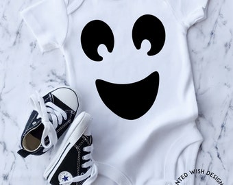 Ghost Halloween Bodysuit, Spooky Baby Shirt
