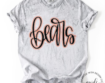 Austin T-Shirt, Austin Black Bears, Womens Austin T-Shirt, Black Bears Tee, Spirit Shirt, AHS Black Bears