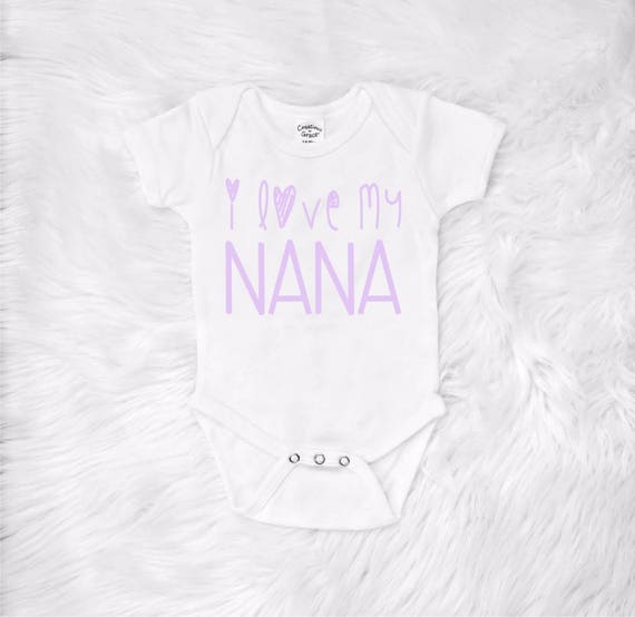 My Nana in Alabama Loves Me Baby Romper