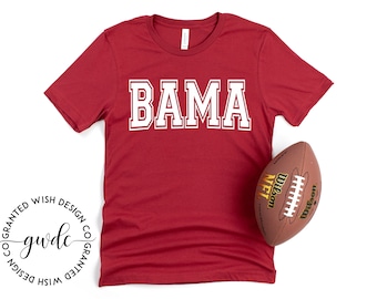 Alabama T-Shirt, Alabama Crimson Tide, Womens Alabama T-Shirt, Roll Tide Tee,