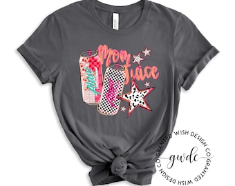 Mom Juice T-Shirt, Trendy Tee, Energy Drink, Trendy Mom Shirt, Mom Juice