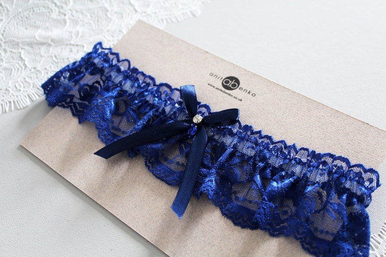 soft lace garter brides garter something blue Wedding garter garter bridal garter