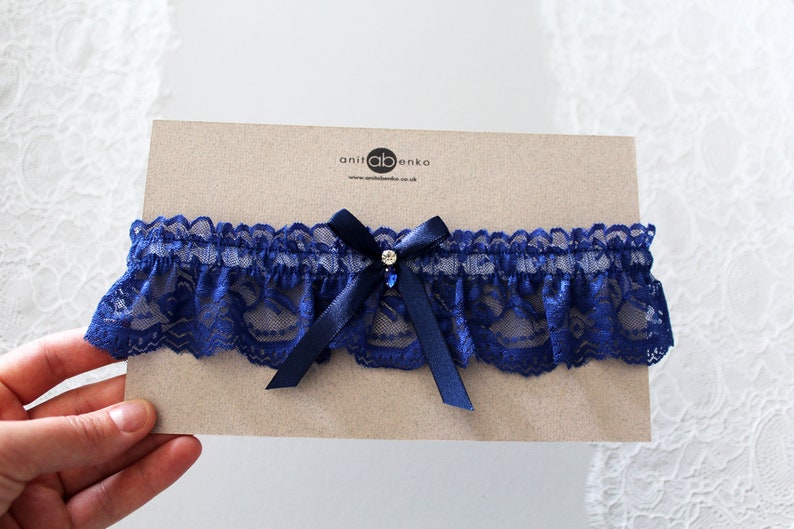 soft lace garter brides garter something blue Wedding garter garter bridal garter