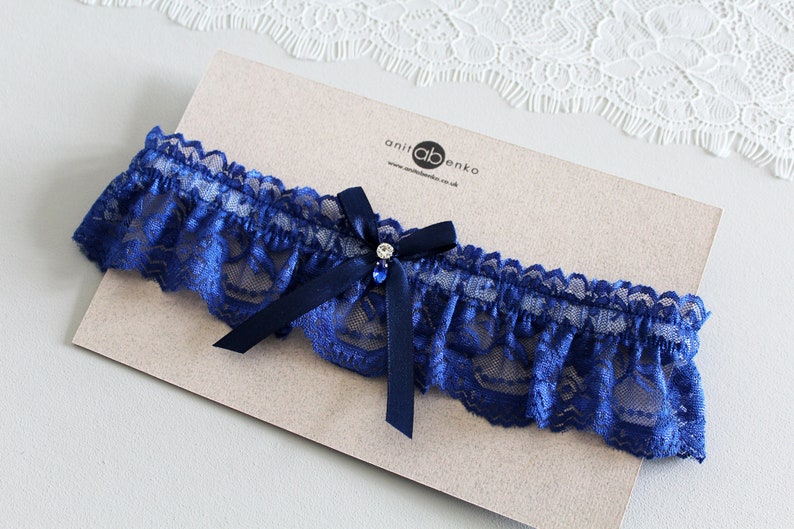 soft lace garter brides garter something blue Wedding garter garter bridal garter