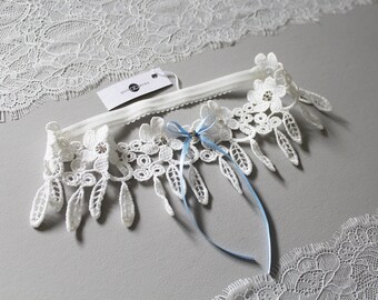 Something blue, wedding something blue garter, wedding garter, bridal garter, made to measure garter