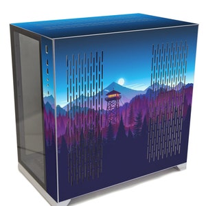 Forest Watch Lian Li O11D PC Case Skin | Custom Computer Case Skin Decal | Custom Fit, Custom Design, Best Selling Skin Pattern