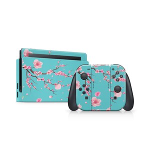 Cherry Blossom Skin Wrap for Nintendo Switch Devices | Standard, OLED, 2, Lite image 2