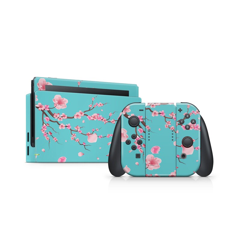 Cherry Blossom Skin Wrap for Nintendo Switch Devices | Standard, OLED, 2, Lite image 2