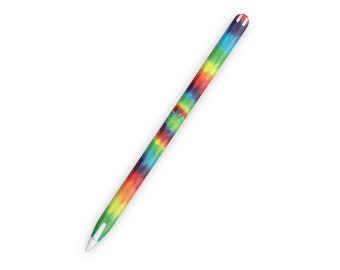 May include: A colorful tie-dye patterned Apple Pencil.