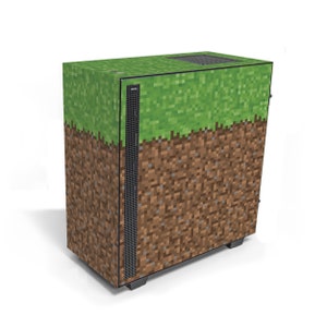 Dirt Block NZXT H510 PC Case Skin | Custom Computer Case Skin Decal | Custom Fit, Custom Design, Best Selling Skin Pattern