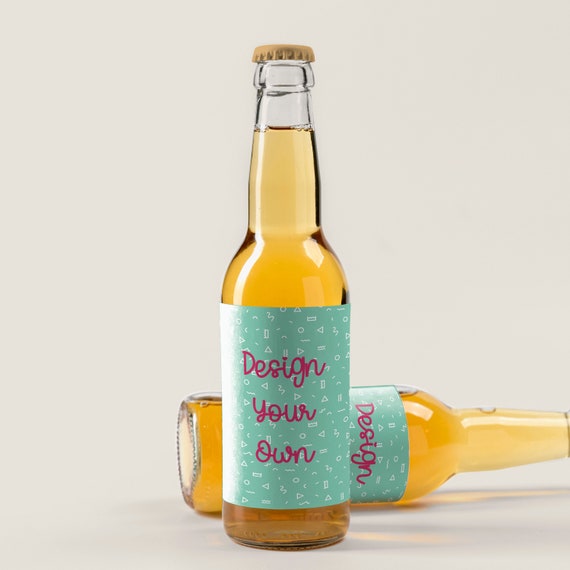 Design Your Own Beer Bottle Labels | Custom Beer Bottle Label | Waterproof  High Quality Beer Label Decal | Beer Label Gift