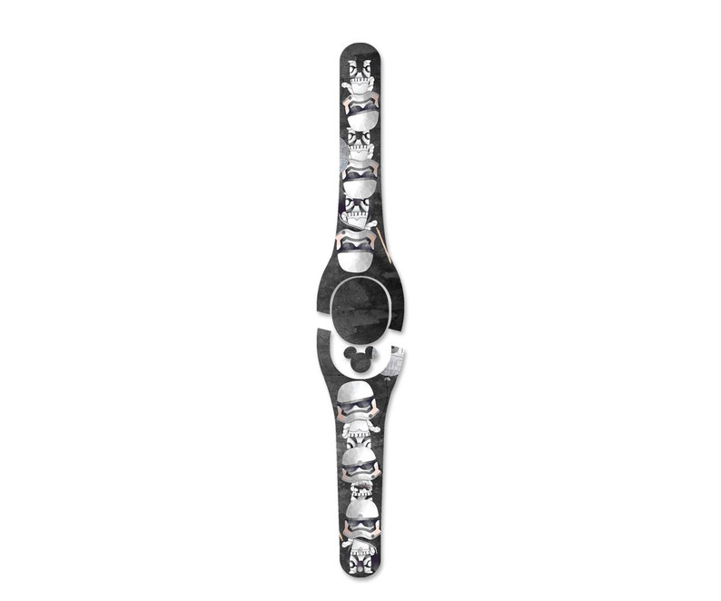 Available with Glitter or Glow in the Dark Space Trooper Decal for MagicBand Ready To Ship Magic Band Decal MagicBand 2