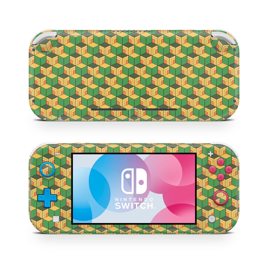 Nintendo Switch Lite Skin // Switch Decal // Anime Geometric Skin