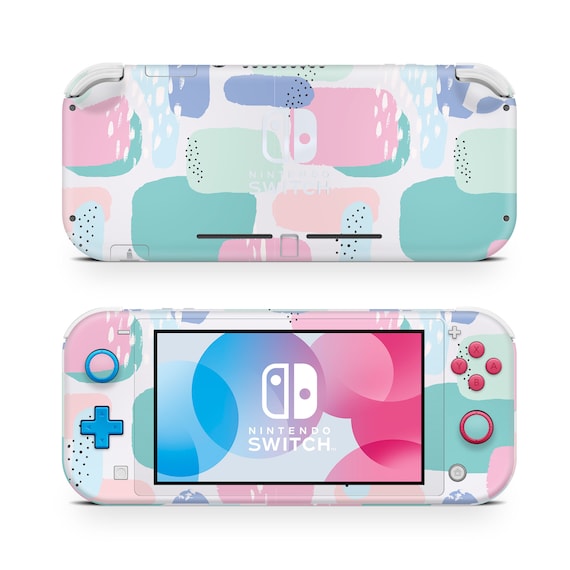 Nintendo Switch Lite Skin Decal Retro 90's Pastel Abstract - Etsy