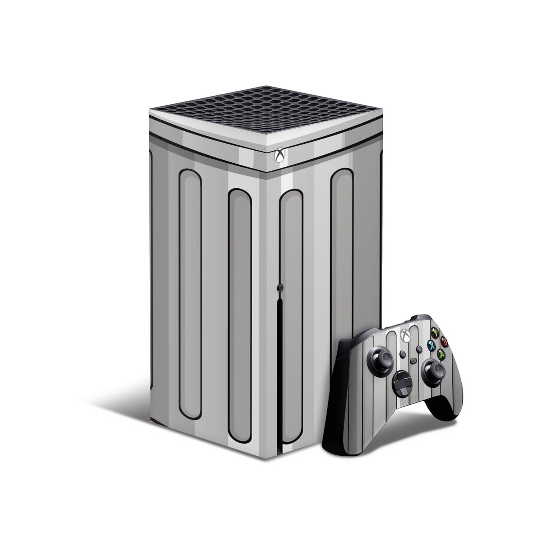 Xbox Series X Skin // Trash Can Garbage // Best Selling Vinyl Decal