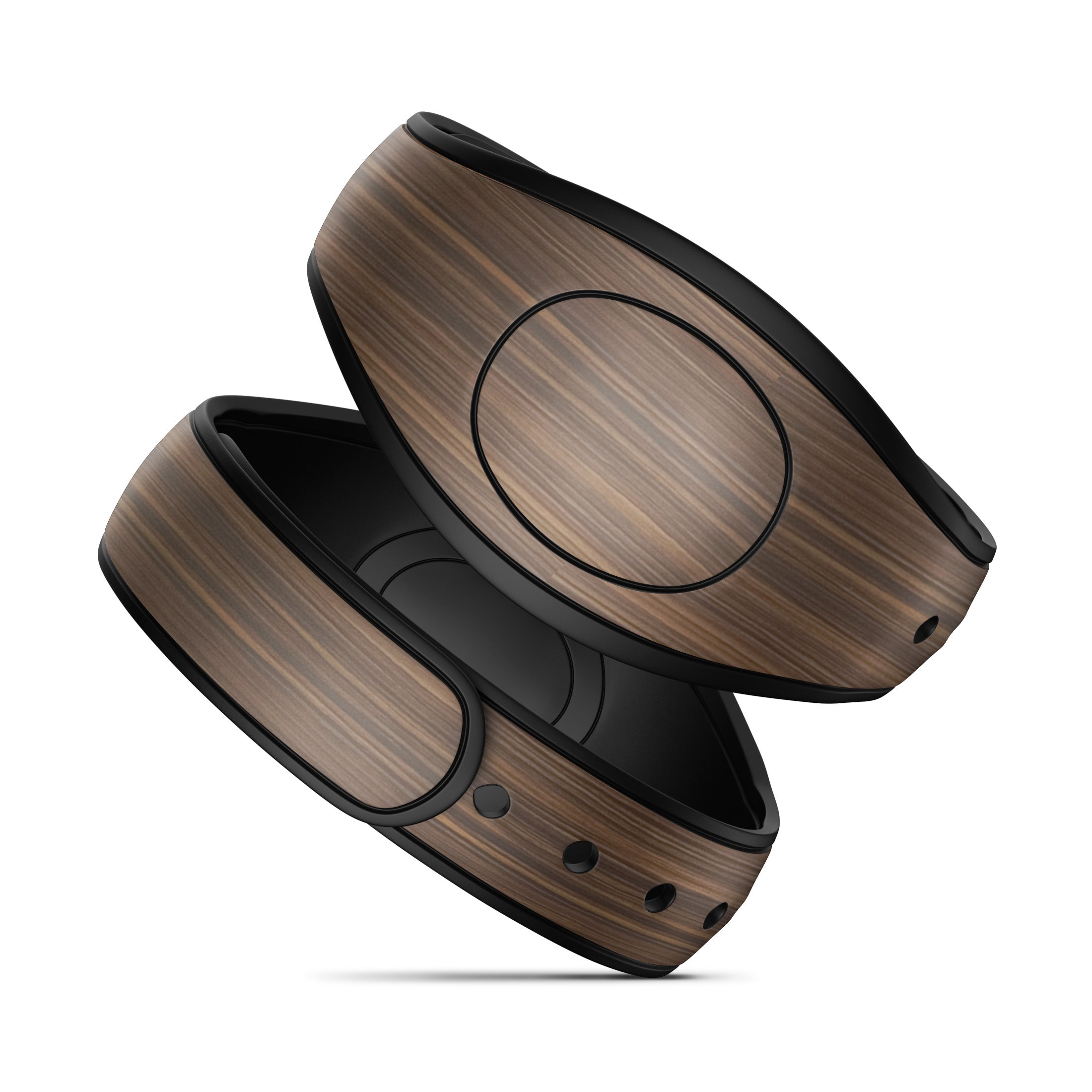 Magic Band Decal // Wood Grain Design // Magicband 2 Vinyl Skin