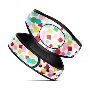 Confetti Vinyl Decal Skin for Disney MagicBand+ and MagicBand 2.0 | Waterproof Magic Band Sticker Wrap