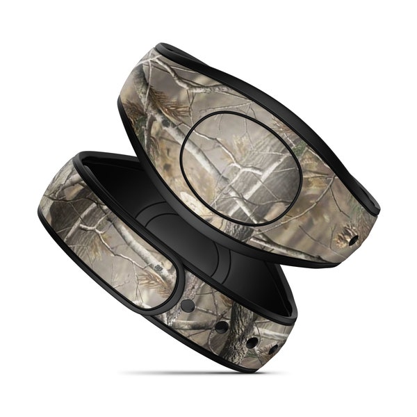 Magic Band Decal // Camo Design // MagicBand 2 Vinyl Skin Wrap // Available in Glitter // Adult & Child MagicBand Decal