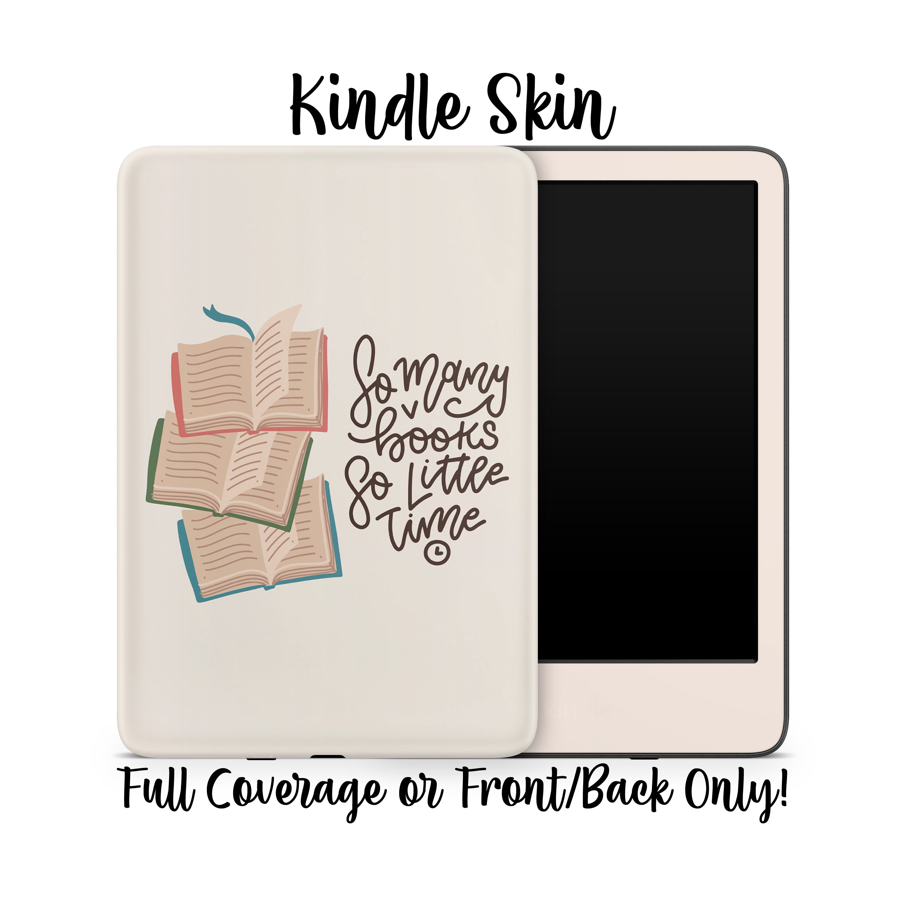 Decal　Many　Wrap　Etsy　Books　so　Little　Time　Kindle　So　for　Online　in　India　Buy　Skin