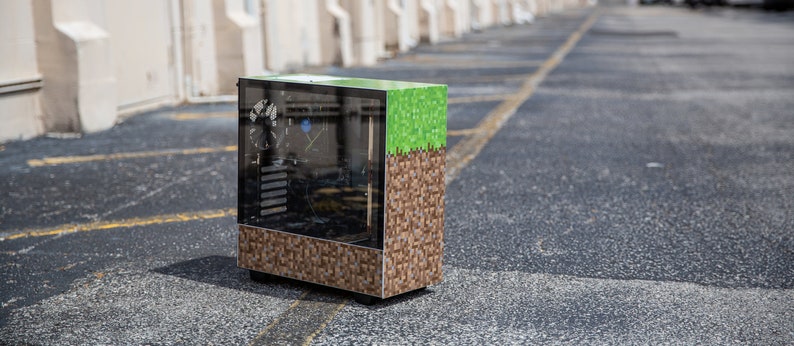 Dirt Block NZXT H510 PC Case Skin | Custom Computer Case Skin Decal ...
