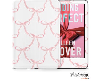 Dainty Coquette Bows Kindle Decals Sticker Skin For Kindle Basic, Paperwhite, Oasis, eReader | Book Lover Gift | As seen on Booktok