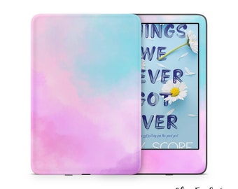 Lover Clouds Kindle Decals Sticker Skin | Vinyl Wrap For Kindle Paperwhite, Oasis, eReader | Book Lover Gift