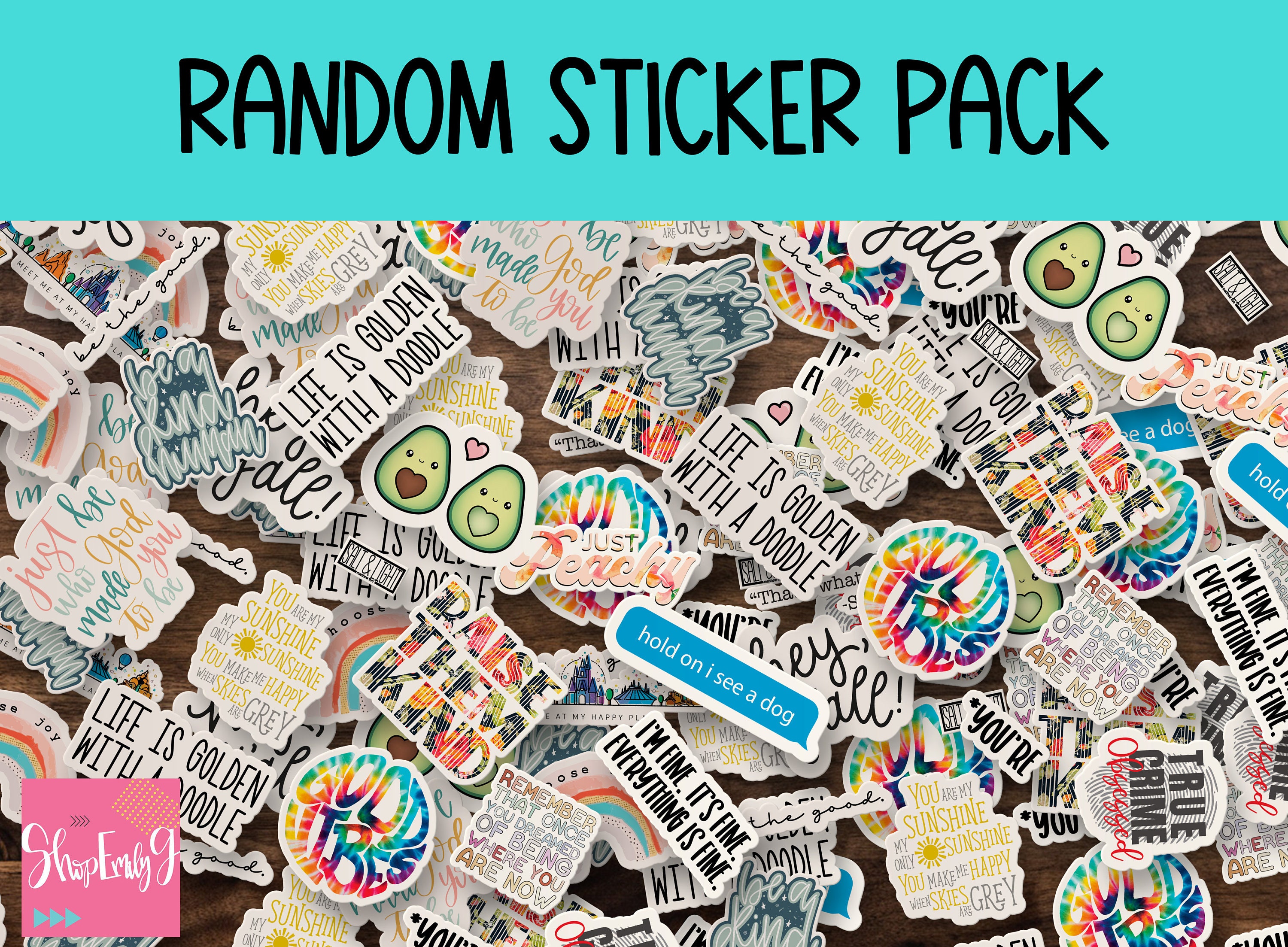 Pack Random Sticker Pack 3 Sticker Grab Bag Mystery -  Portugal