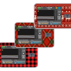 Tandem T:Slim X2 Aufkleber // Tslim Pump Aufkleber // Diabetiker-Aufkleber // Ugly Christmas Sweater Diabetiker-Aufkleber
