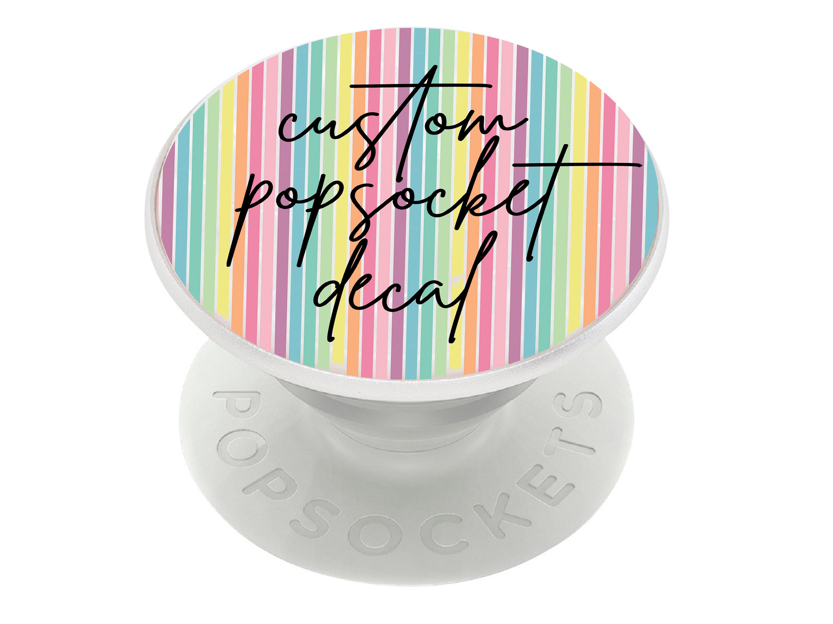 Design Your Decal Popsocket Pop Socket NOT INCLUDED - Etsy