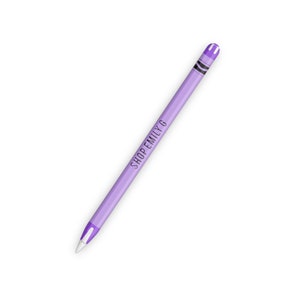 Apple Pencil Skin Purple Crayon // High Quality 3M Vinyl Decal Wrap & Overlaminate // Available for the Apple Pencil 1 or 2 Gen