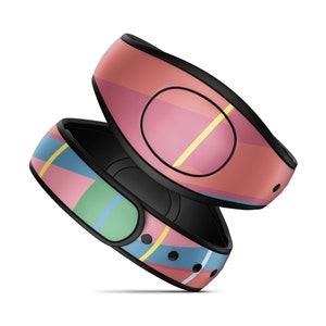 Colorful Wall Vinyl Decal Skin for Disney MagicBand+ and MagicBand 2.0 | Waterproof Magic Band Sticker Wrap | RTS Ready To Ship