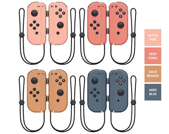 Neutral Color Tones Mix & Match Joy-Con Skin Wrap for Nintendo Devices Switch 2, Standard, OLED  Decal Wrap for Joycons