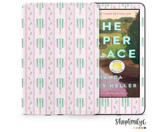 Pickleball Grandmillennial Kindle Skin Wrap For Amazon Fire, Paperwhite, Oasis, Scribe, Kobo, Colorsoft