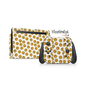 Smiley Faces Skin Wrap for Nintendo Switch Devices | Standard, OLED, 2, Lite