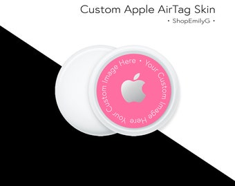 Tirita personnalisé pour Apple AirTag Case Keyring Holder Porte-clés en  cuir pour dispositif de suivi Air Tag Nom Monogramme manuscrit -  France