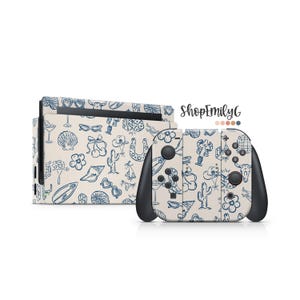 Coastal Cowgirl Skin Wrap for Nintendo Switch Devices | Standard, OLED, 2, Lite