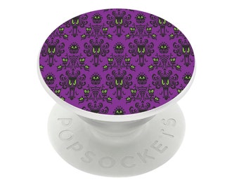 Haunted Wallpaper Mansion Custom Decal Skin for Popsocket | Phone Grip Decal Sticker | Vinyl Decal for Pop Socket