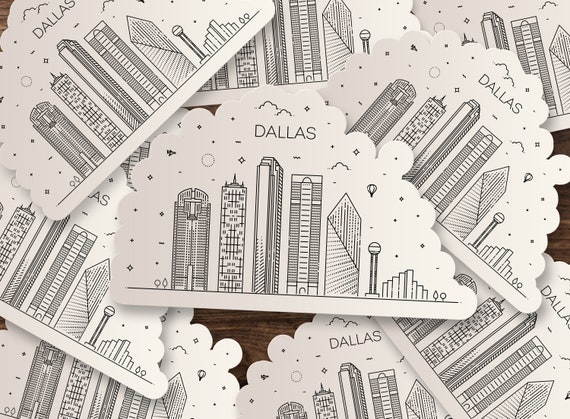 Chicago City Skyline Die Cut Vinyl Decal Sticker For Car Truck Motorcycle Window Bumper Wall Decor