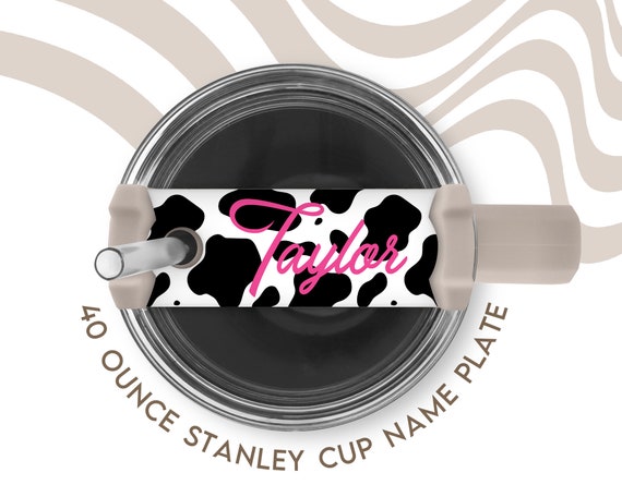 Name Tag/label For Stanley Cup Lid, Cup Accessories For Tumbler - Temu New  Zealand