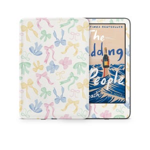 Pastel Spring Coquette Bows Kindle Skin Wrap For Amazon Fire, Paperwhite, Oasis, Scribe, Kobo, Colorsoft