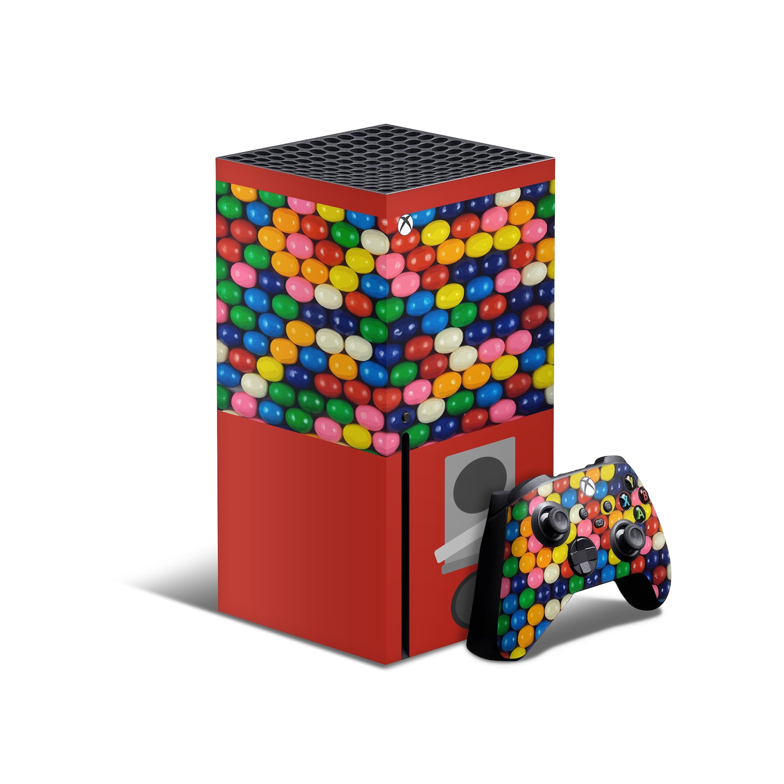 Xbox Series X Skin // Bubble Gum Ball Machine Design // Best Etsy