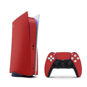 Playstation 5 Accesorios, base de carga para controlador PS5 y placa de  control roja para PS5