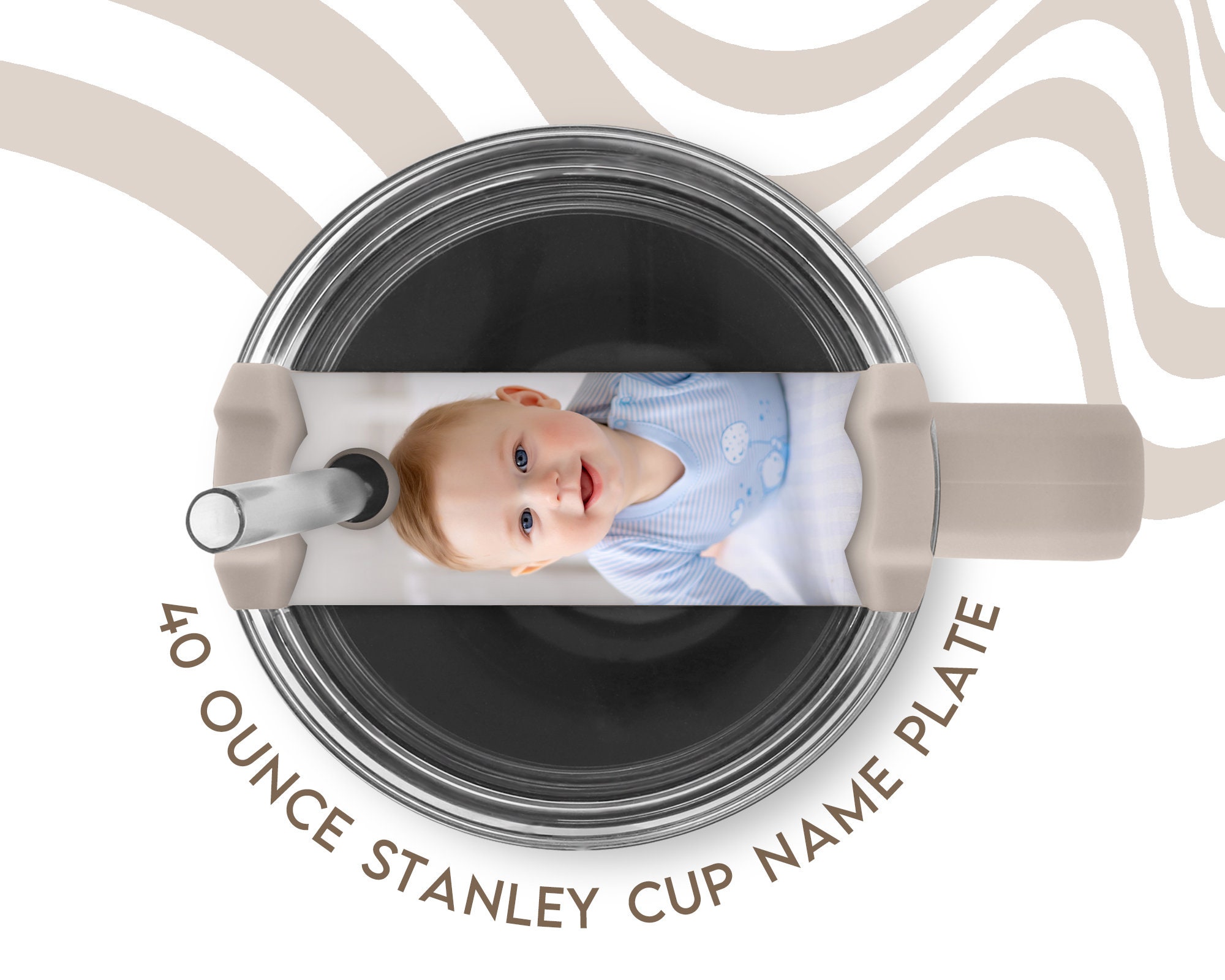 Stanley Cup Name Plate Acrylic Blank- Choose your quantity
