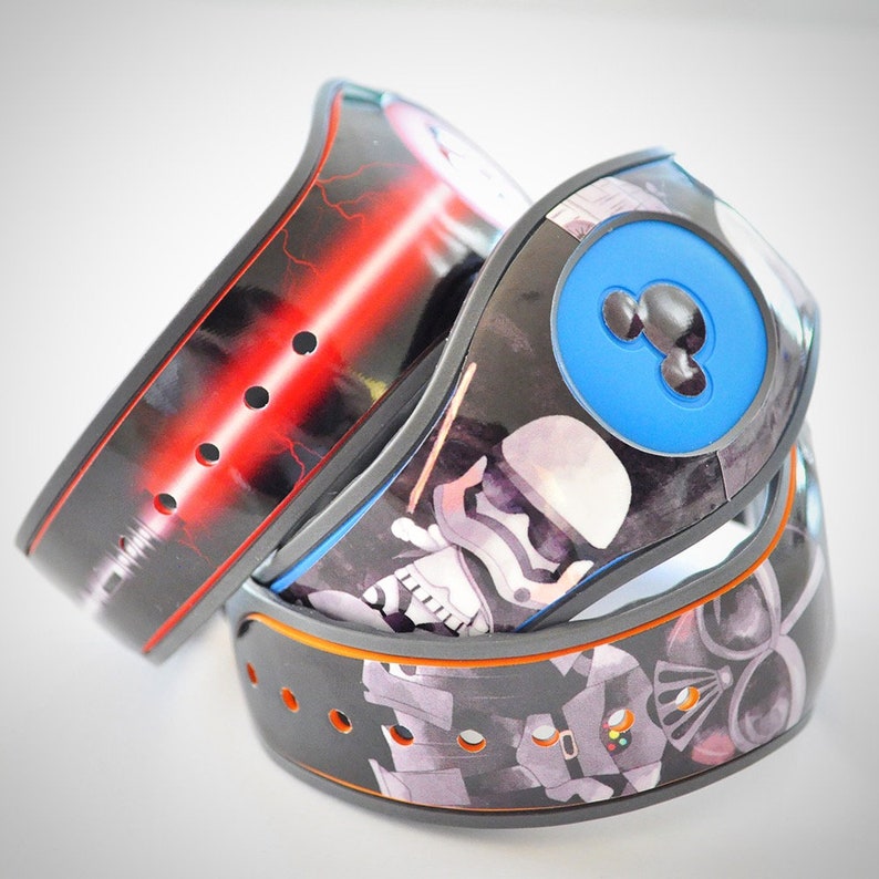 Available with Glitter or Glow in the Dark Space Trooper Decal for MagicBand Ready To Ship Magic Band Decal MagicBand 2