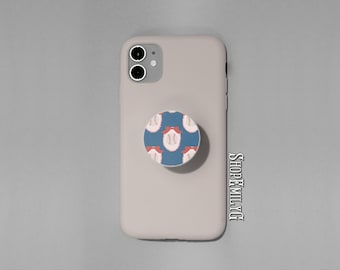 Baseball Coquette Sports Kindle & Phone Grip Decal Sticker | Booktok Accessory