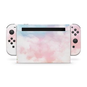 Pastel, Ombre Clouds Skin Wrap for Nintendo Switch Devices | Standard, OLED, 2, Lite