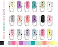 Mix & Match Joy-Cons Set Skin Wrap for Nintendo Devices Switch 2, Standard, OLED  Decal Wrap