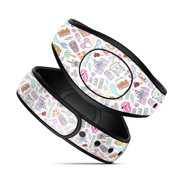 My Favorite Things Vinyl Decal Skin for Disney MagicBand+ and MagicBand 2.0 | Waterproof Magic Band Sticker Wrap | RTS Ready To Ship